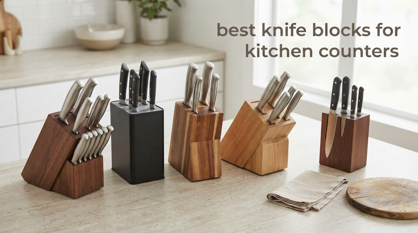 best knife blocks for kitchen counters
