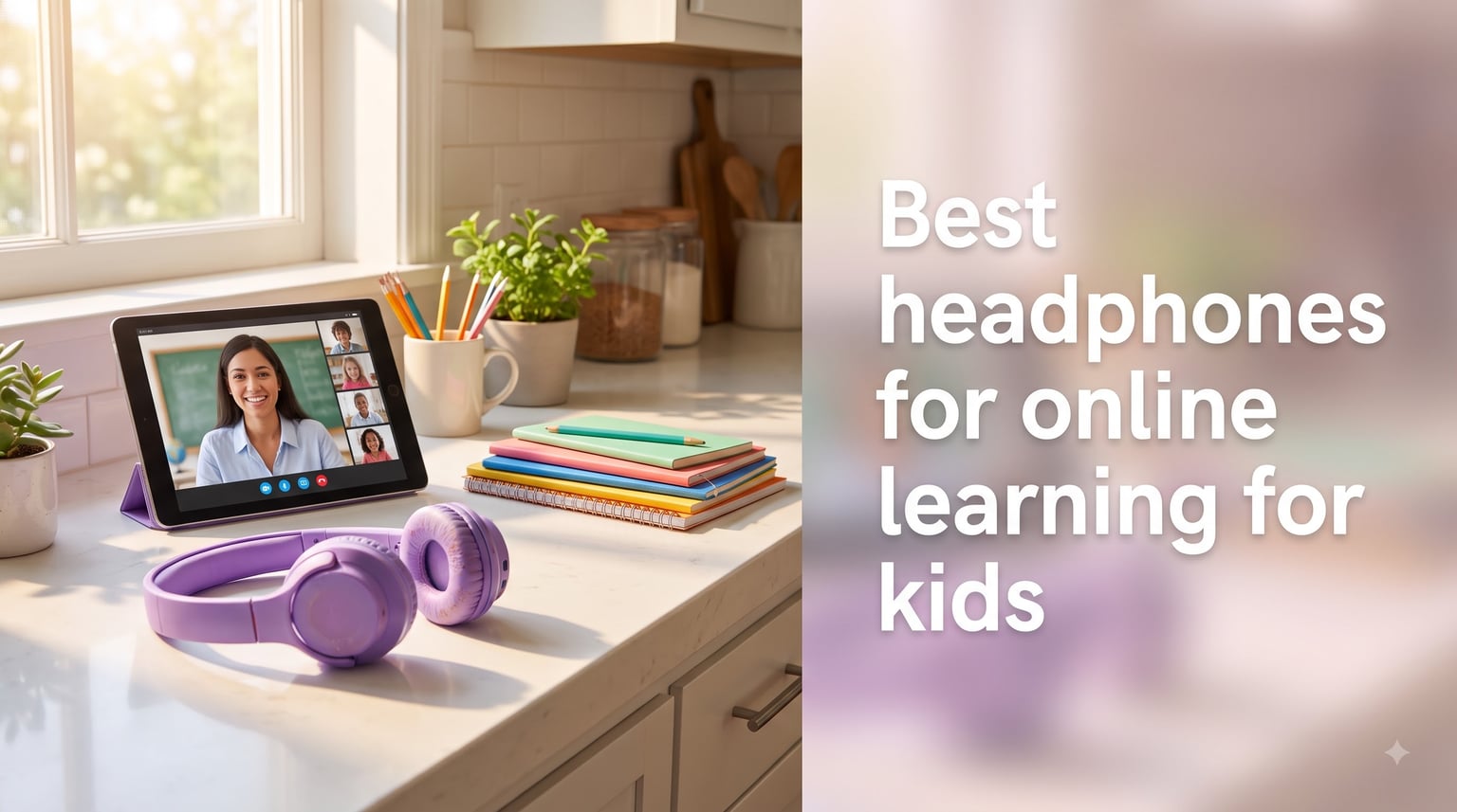 Best headphones for online learning for kids