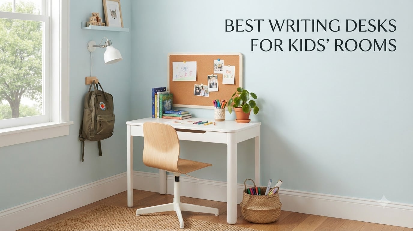 Best writing desks for kids' rooms