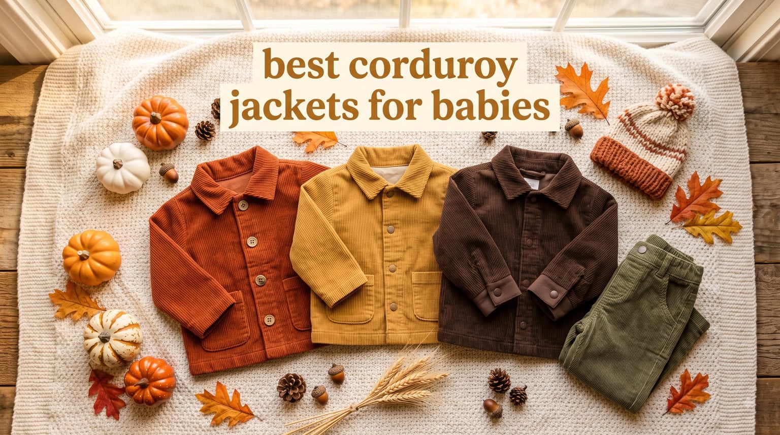 best corduroy jackets for babies