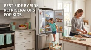 best side by side refrigerators for kids