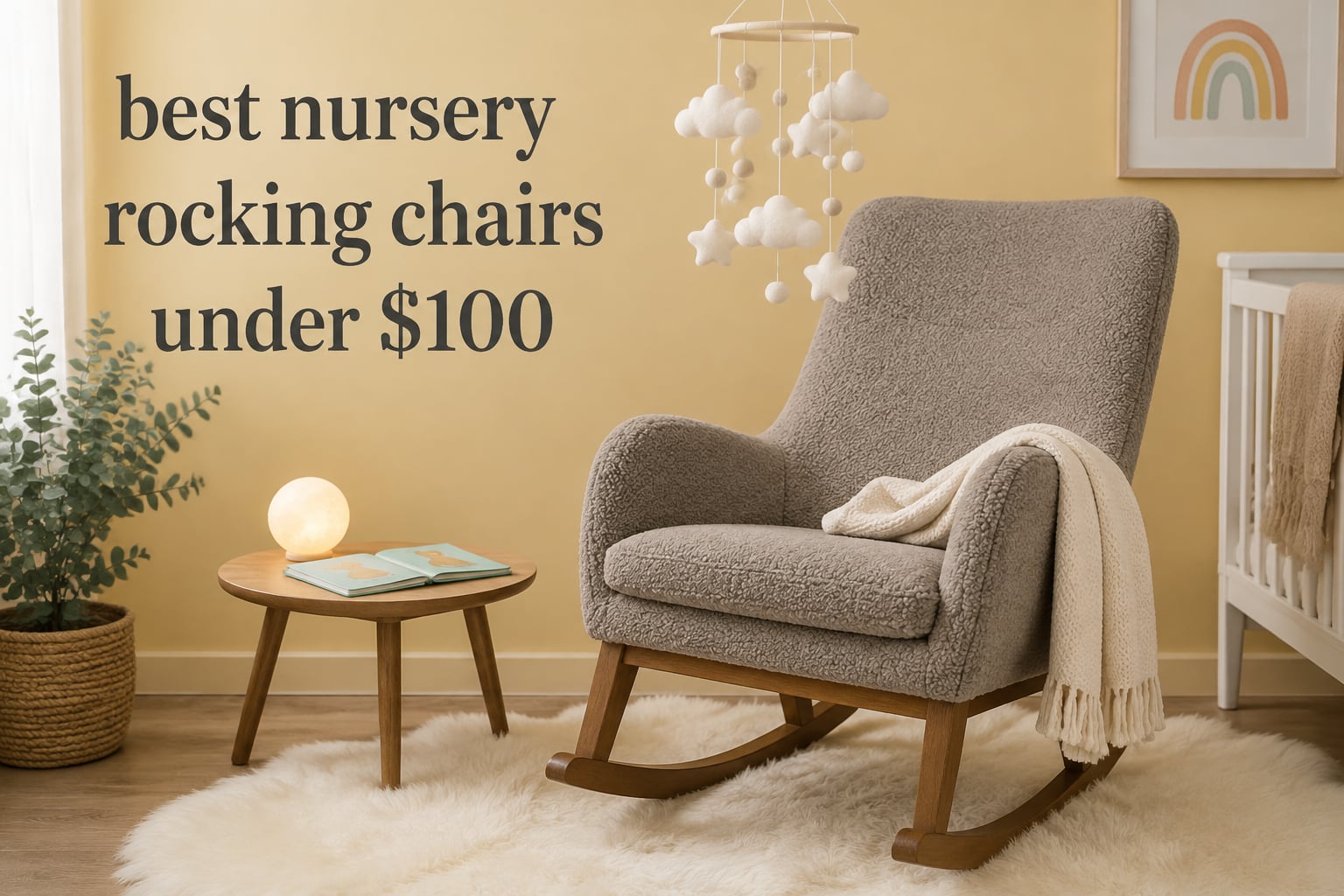 best nursery rocking chairs under $100