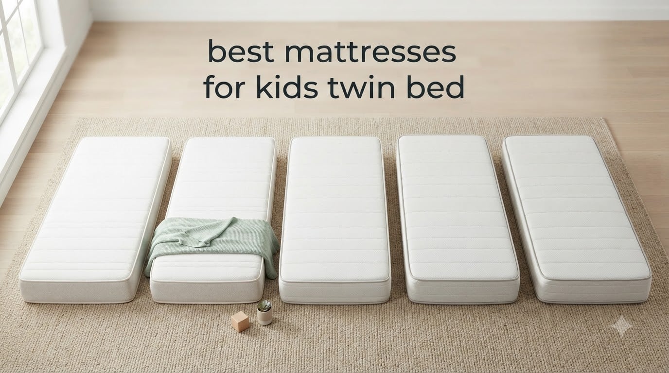 best mattresses for kids twin bed