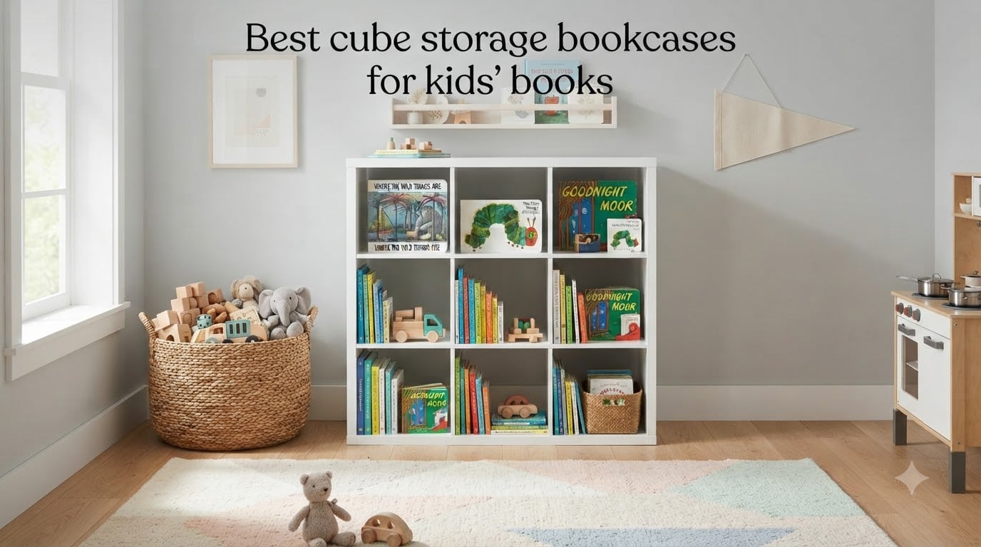 Best cube storage bookcases for kids' books