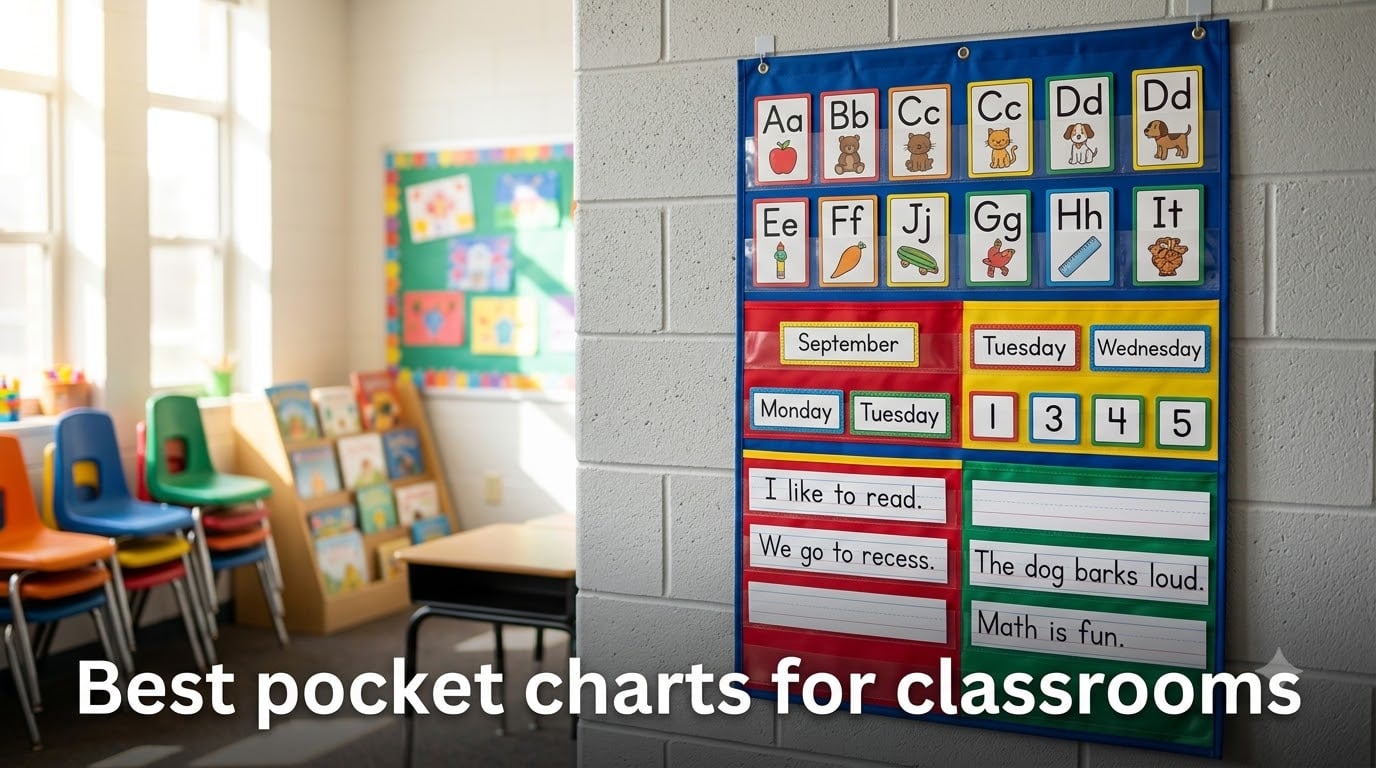 Best pocket charts for classrooms
