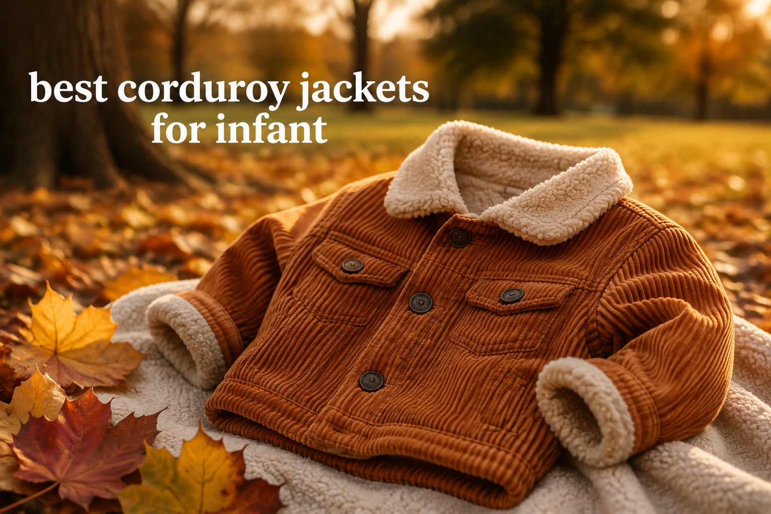 best corduroy jackets for infant