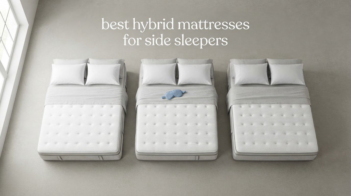 best hybrid mattresses for side sleepers