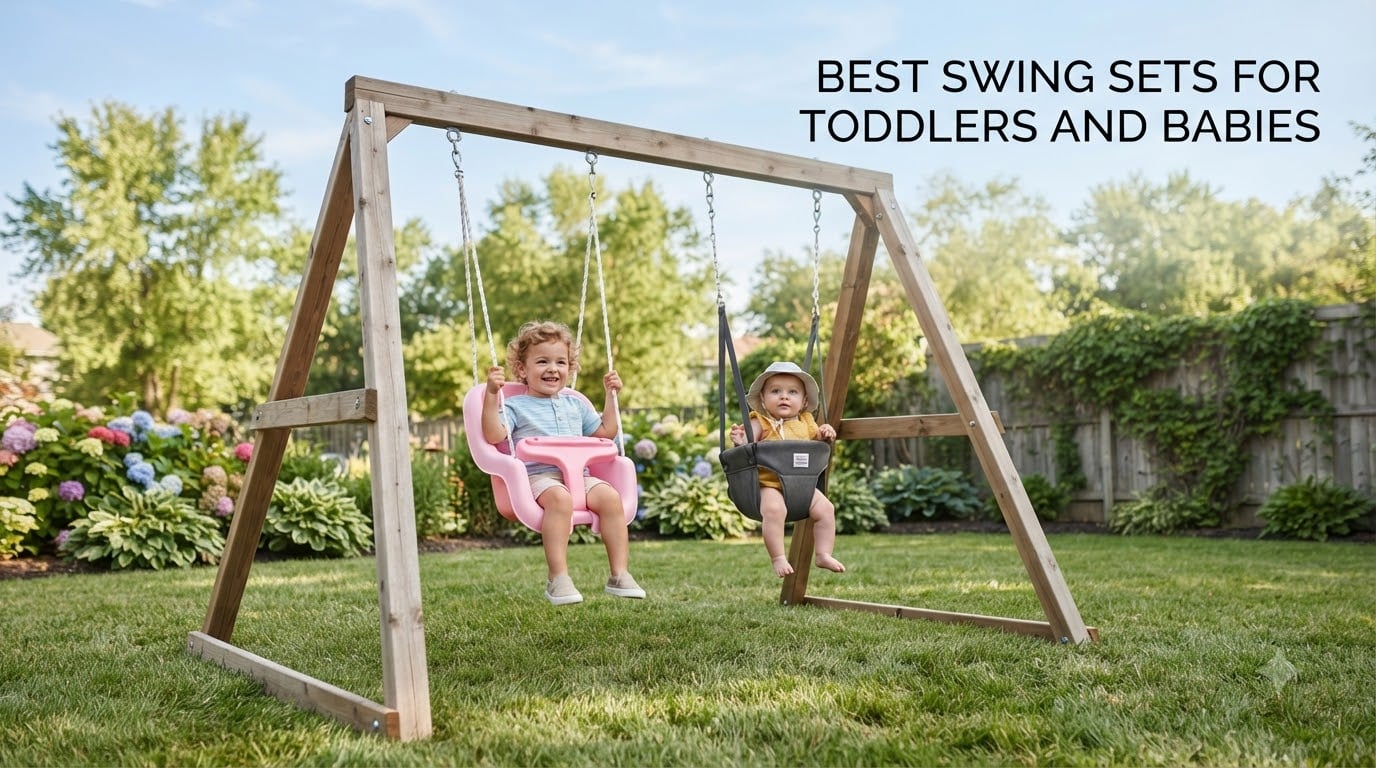 best swing sets for toddlers and babies