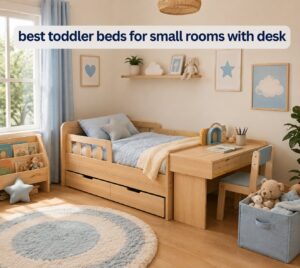 best toddler beds for small rooms with desk