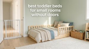 best toddler beds for small rooms without doors