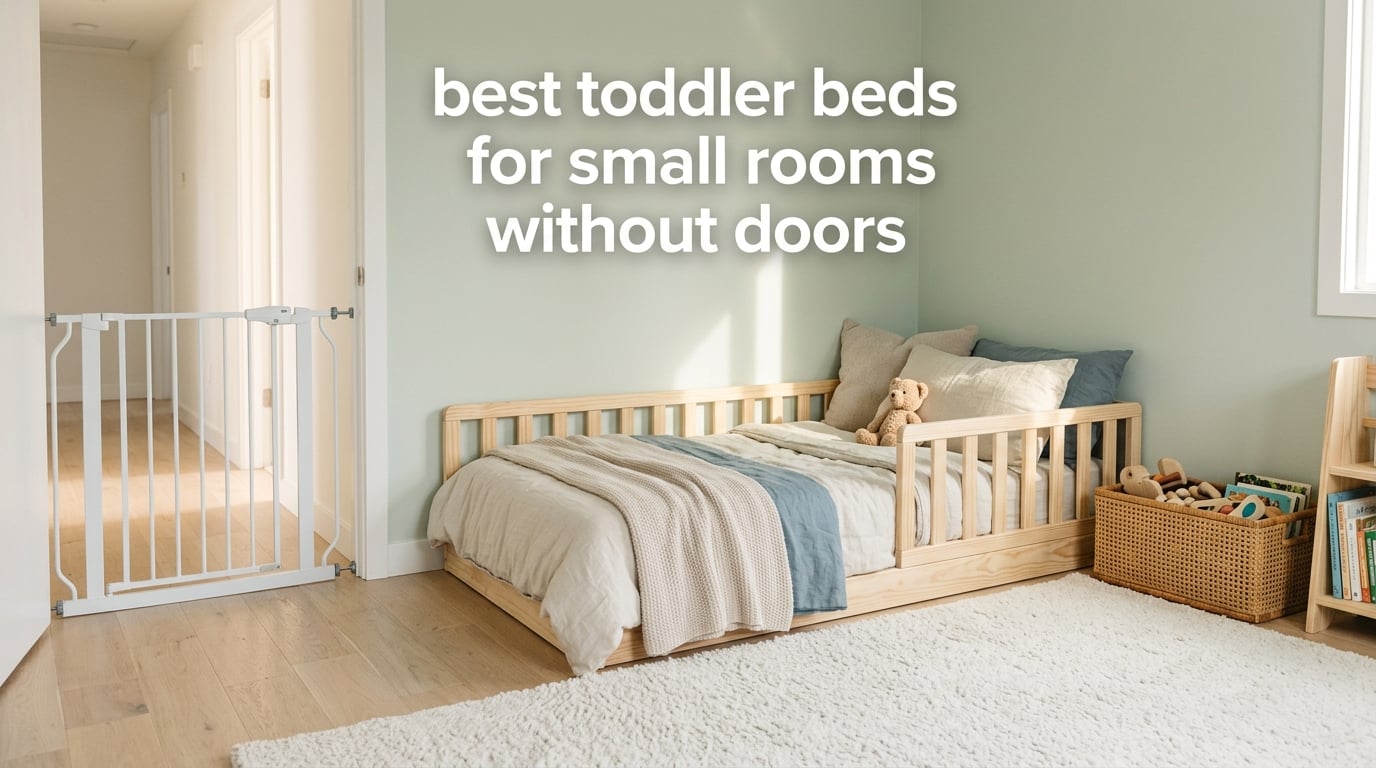 best toddler beds for small rooms without doors
