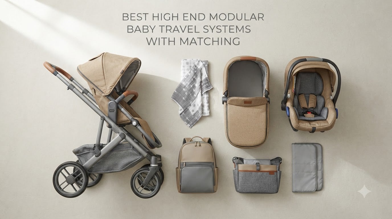 best high end modular baby travel systems with matching