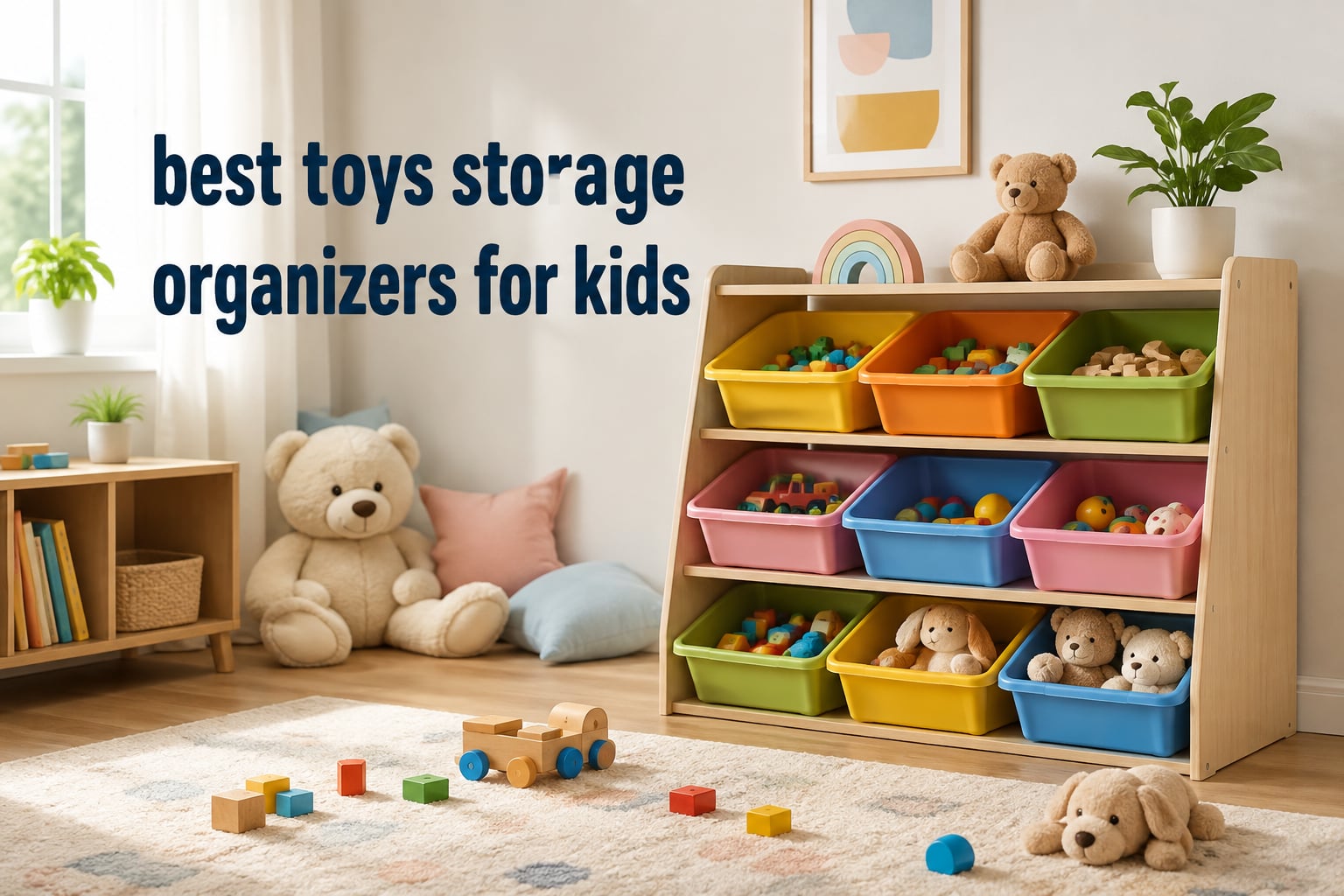 best toys storage organizers for kids