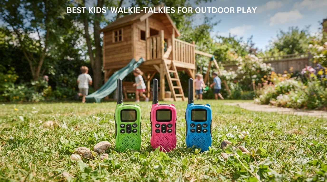 Best kids' walkie-talkies for outdoor play