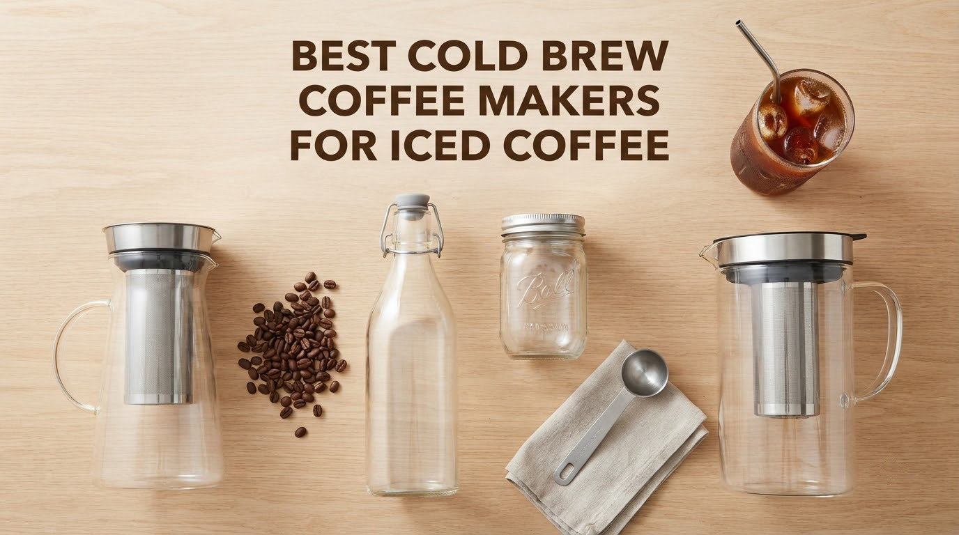 best cold brew coffee makers for iced coffee