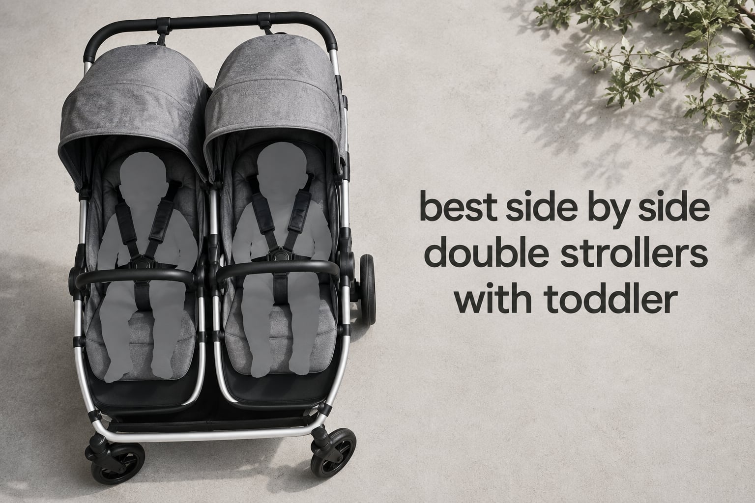 best side by side double strollers with toddler