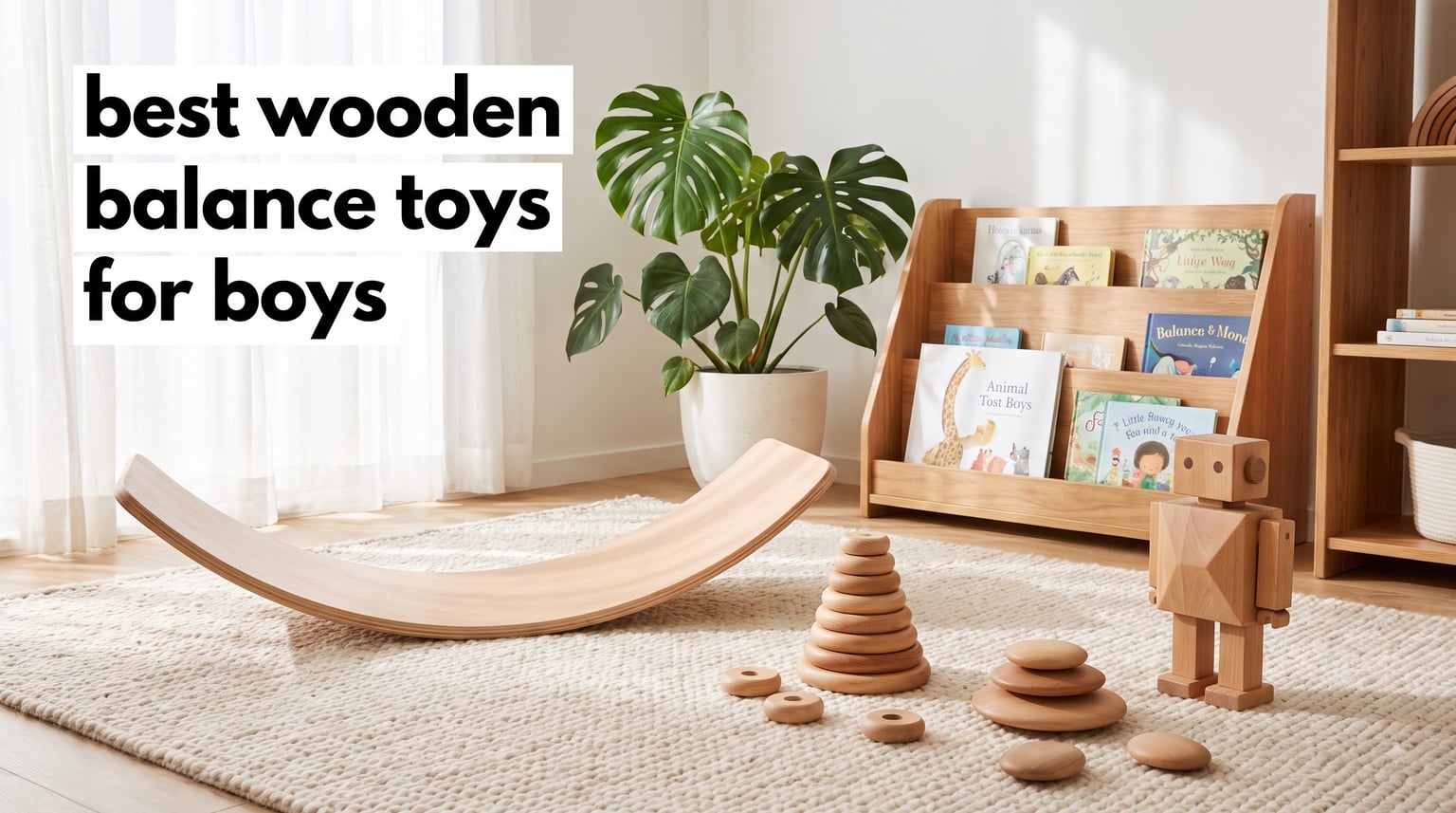 best wooden balance toys for boys