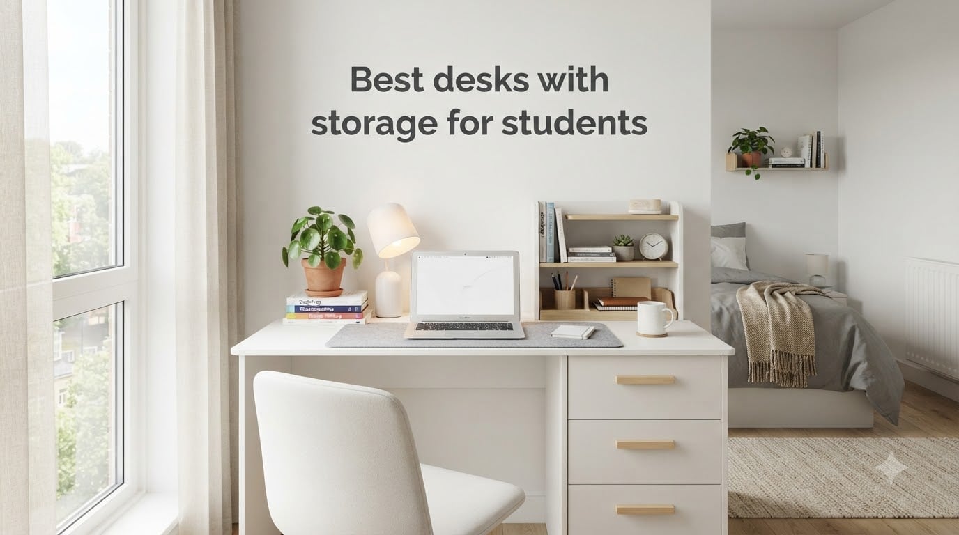 Best desks with storage for students