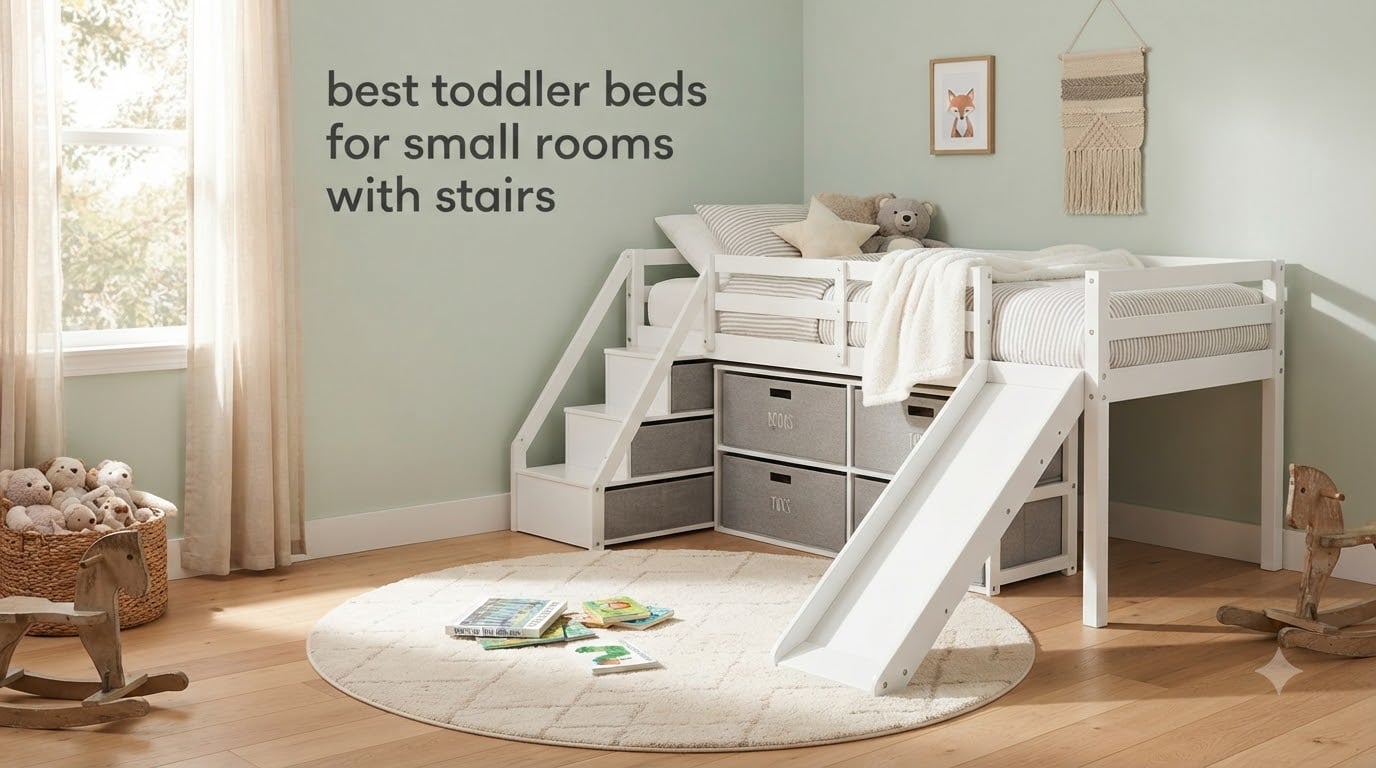 best toddler beds for small rooms with stairs