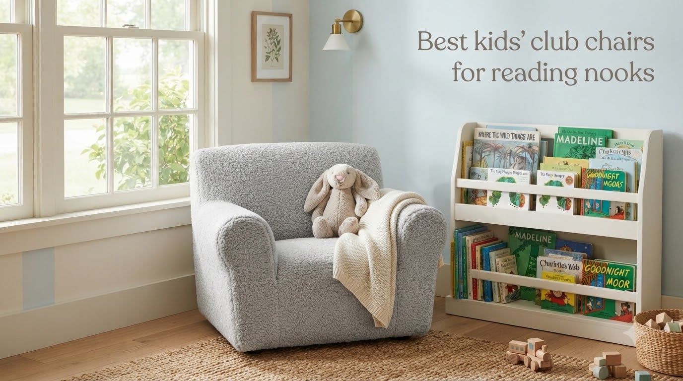 Best kids' club chairs for reading nooks