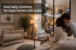best baby monitors for large homes with audio