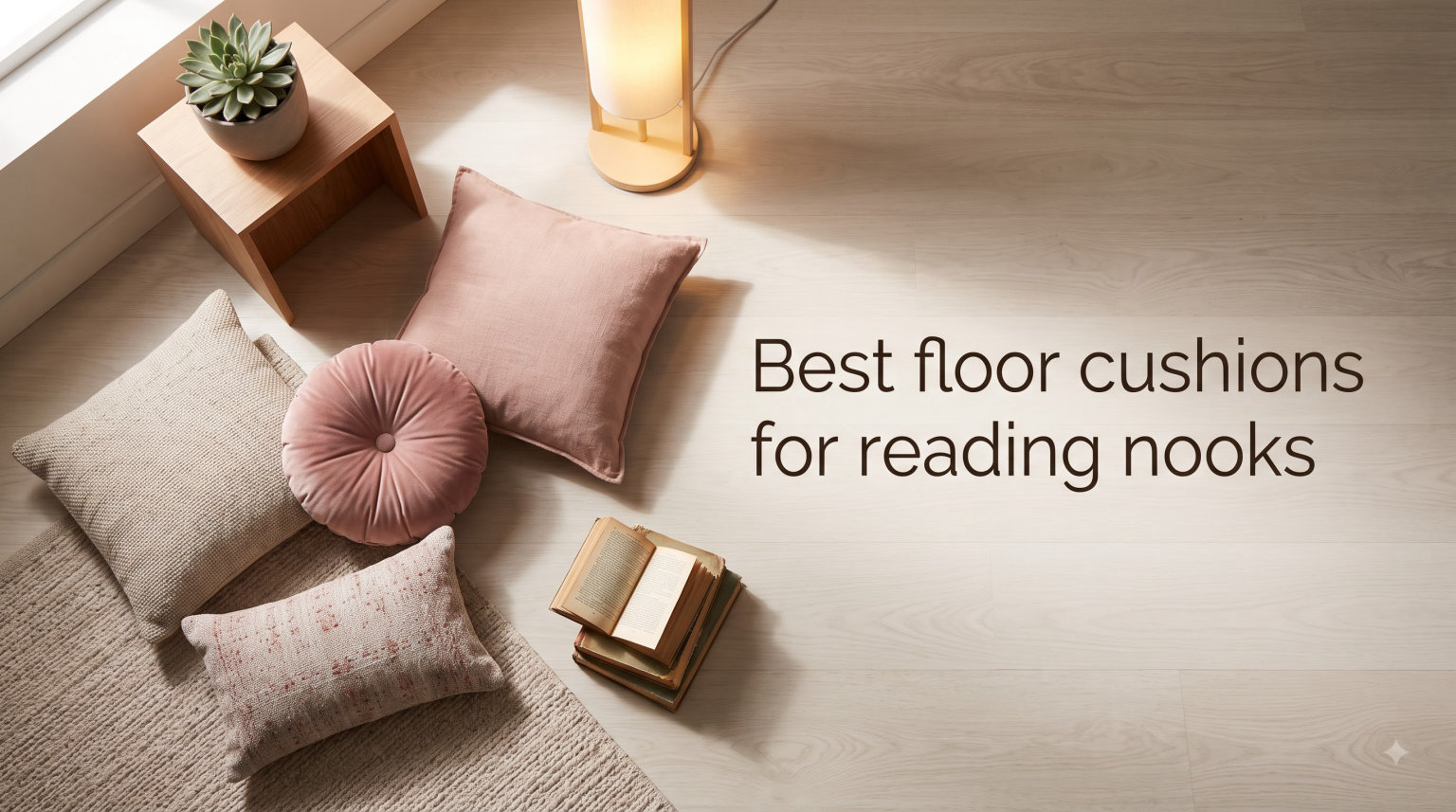 Best floor cushions for reading nooks