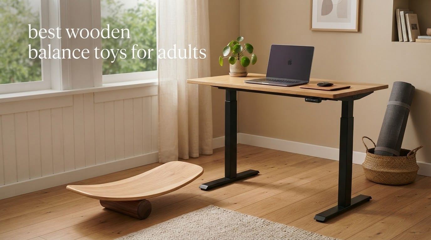 best wooden balance toys for adults