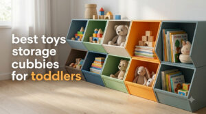 best toys storage cubbies for toddlers