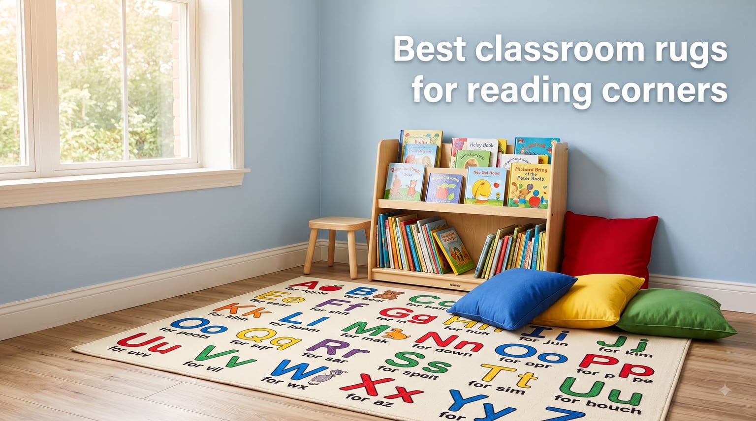 Best classroom rugs for reading corners