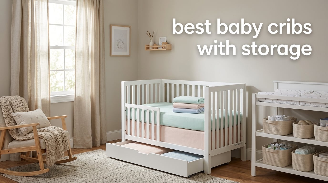 best baby cribs with storage