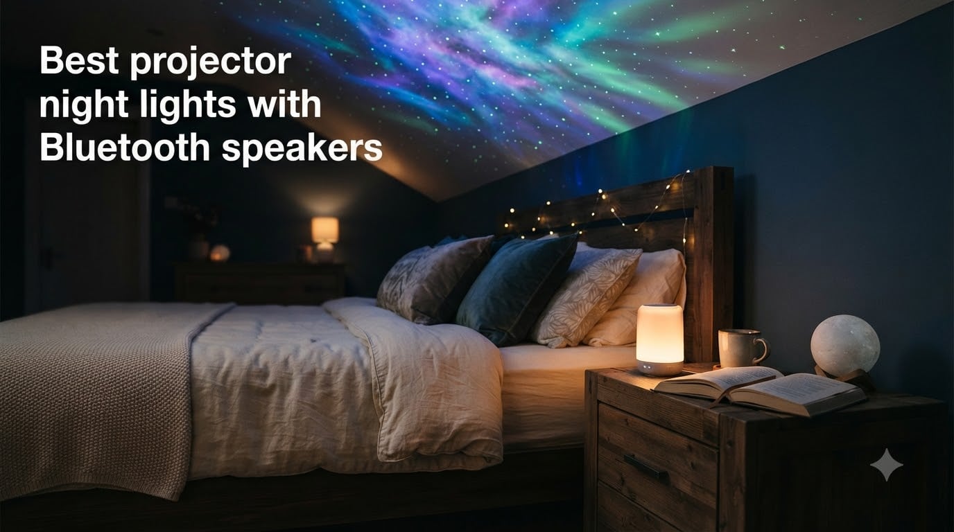 Best projector night lights with Bluetooth speakers