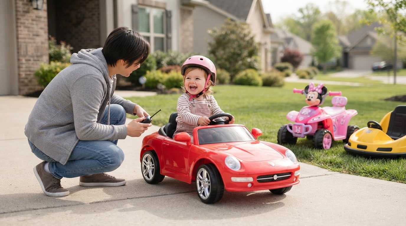 best electric ride on toys with baby