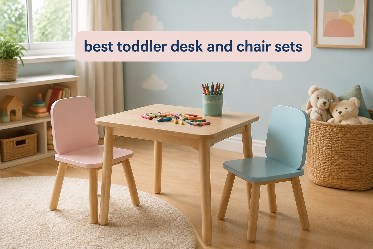 best toddler desk and chair sets