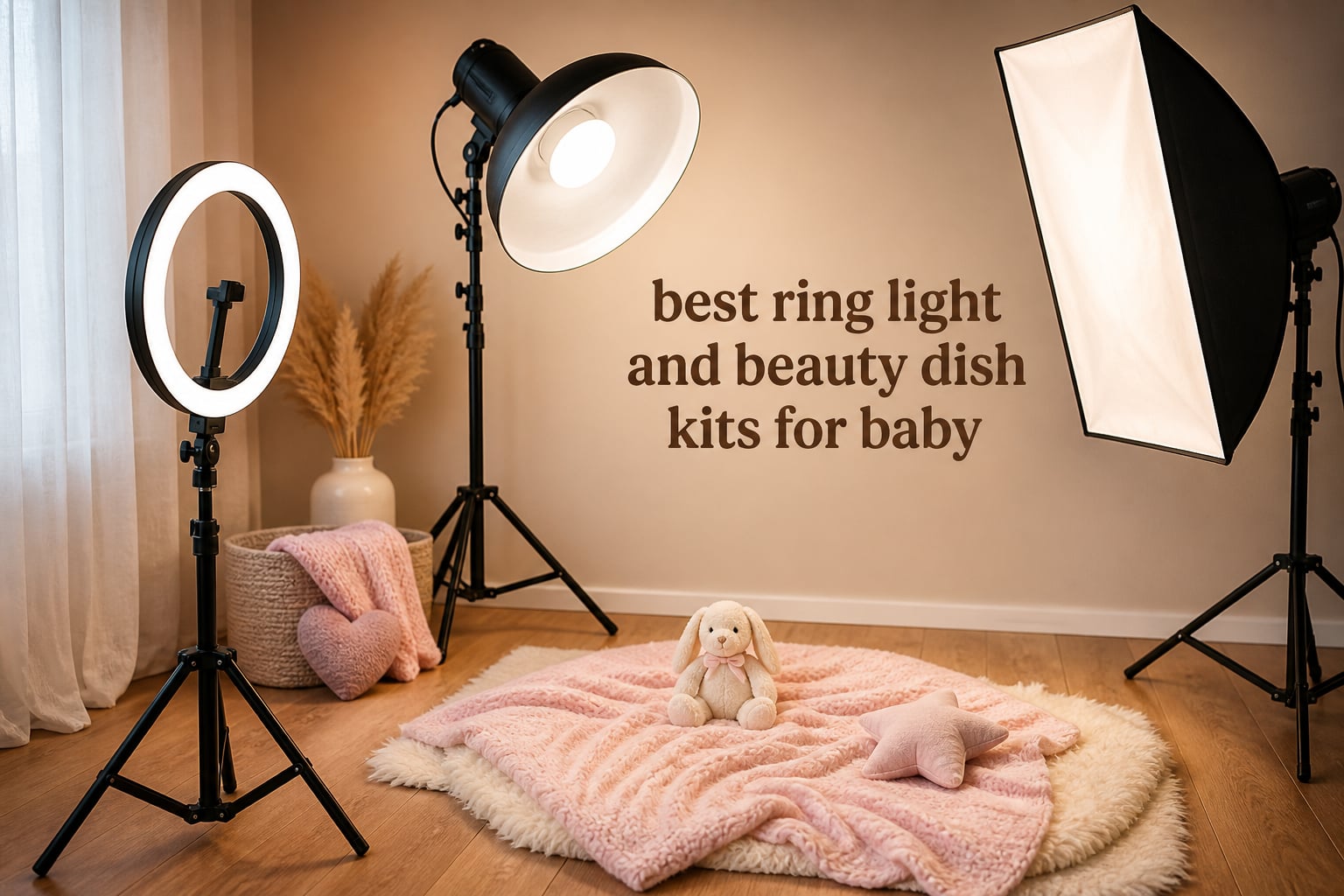 best ring light and beauty dish kits for baby