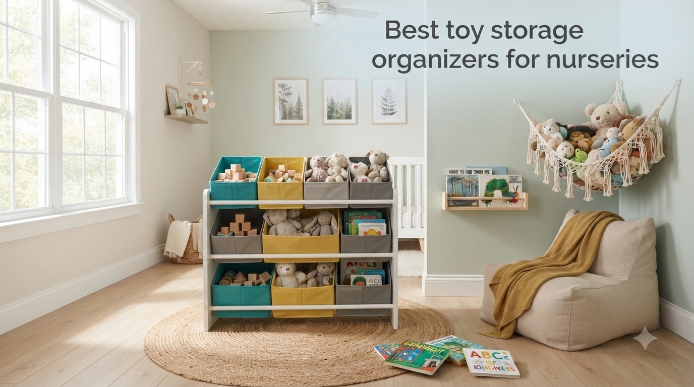 Best toy storage organizers for nurseries