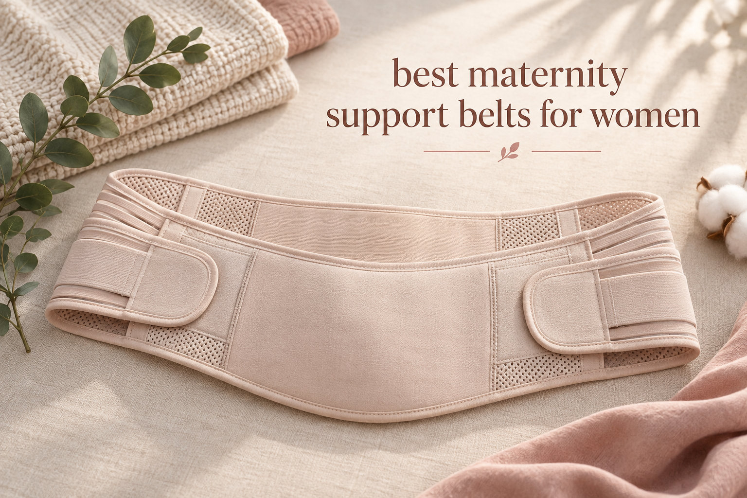 best maternity support belts for women