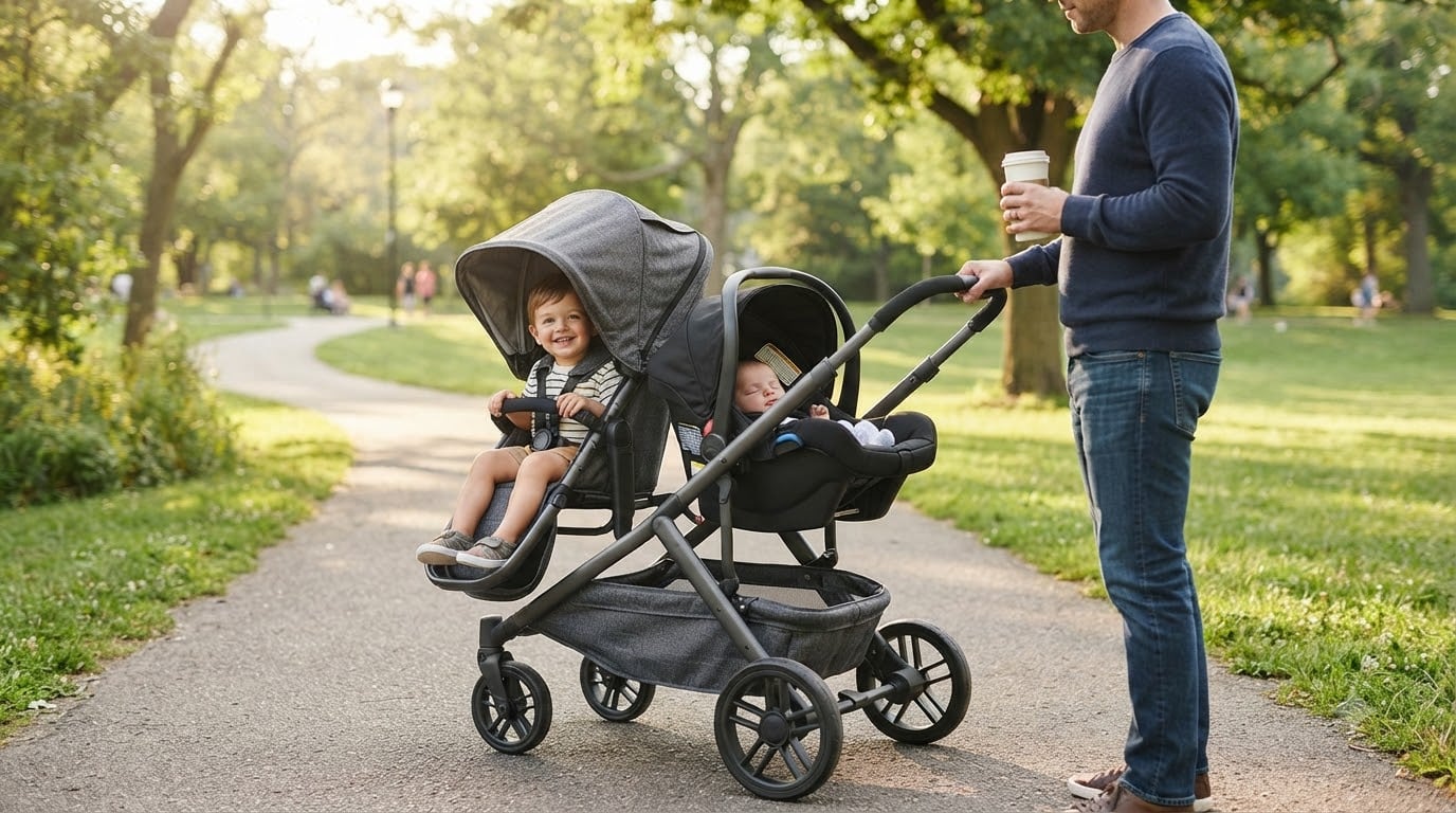 best dual strollers for infant and toddler