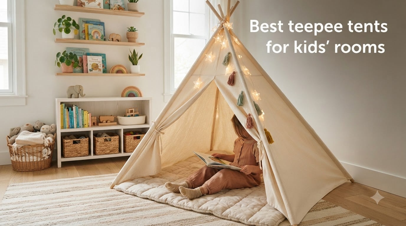 Best teepee tents for kids' rooms