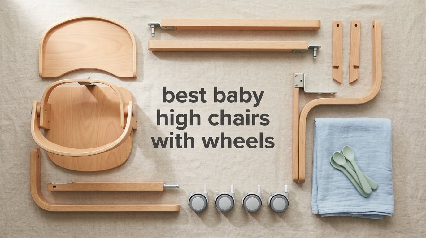 best baby high chairs with wheels