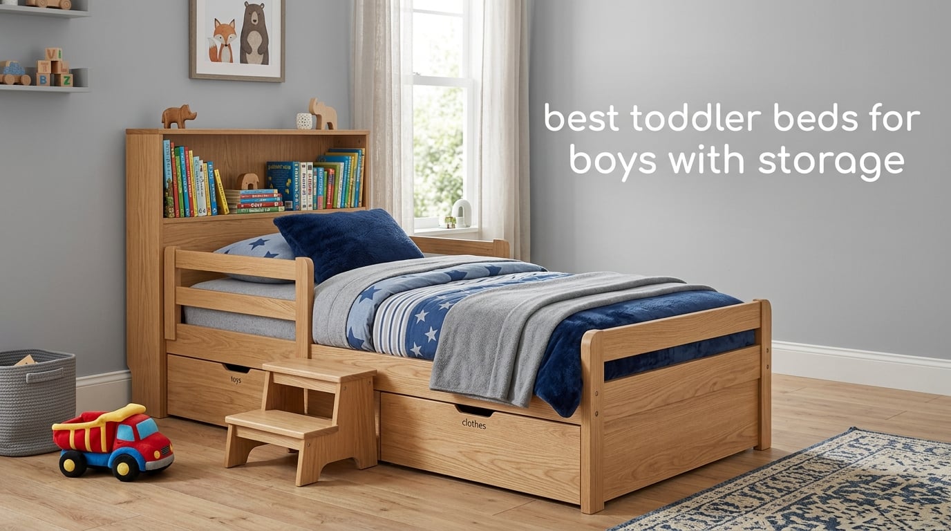 best toddler beds for boys with storage