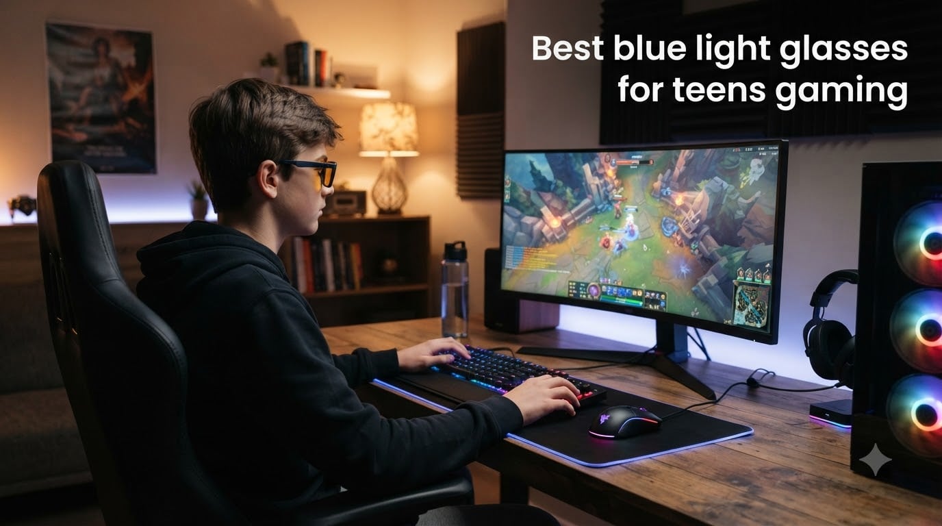 Best blue light glasses for teens gaming