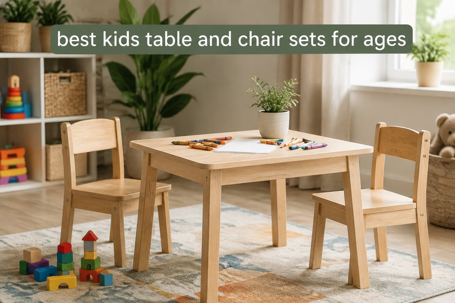 best kids table and chair sets for ages
