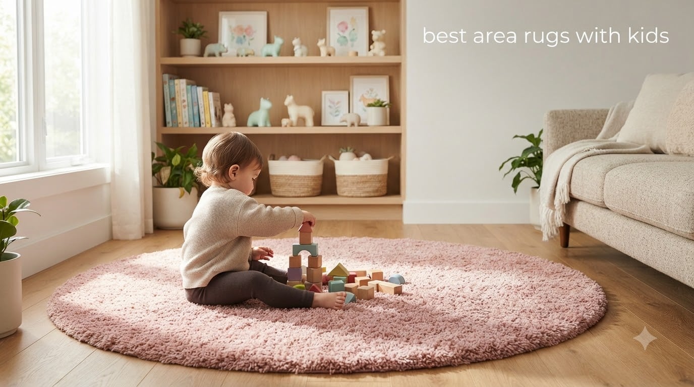 best area rugs with kids