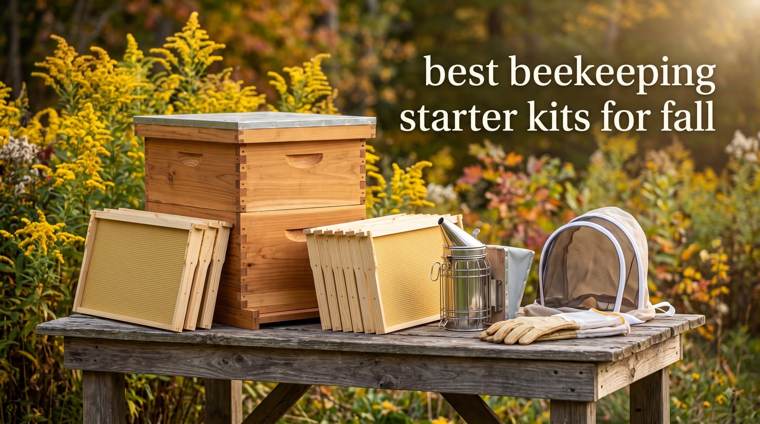 best beekeeping starter kits for fall
