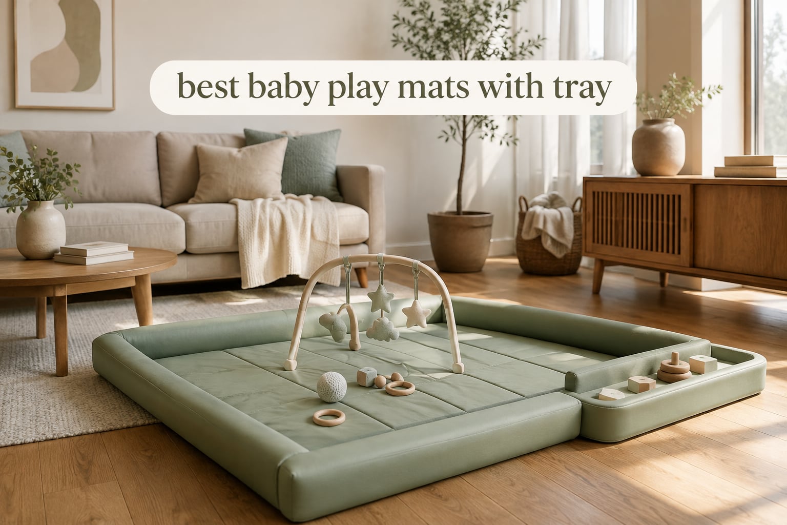 best baby play mats with tray