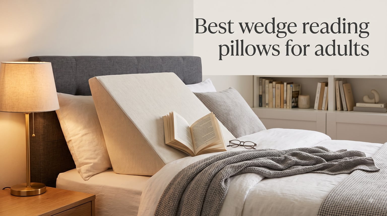 Best wedge reading pillows for adults