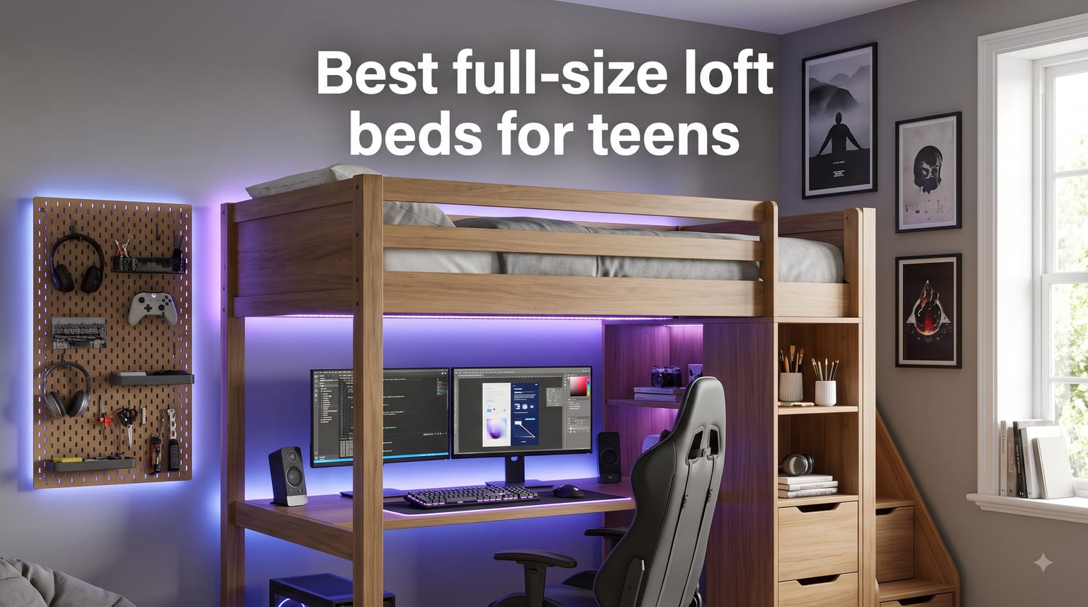 Best full-size loft beds for teens