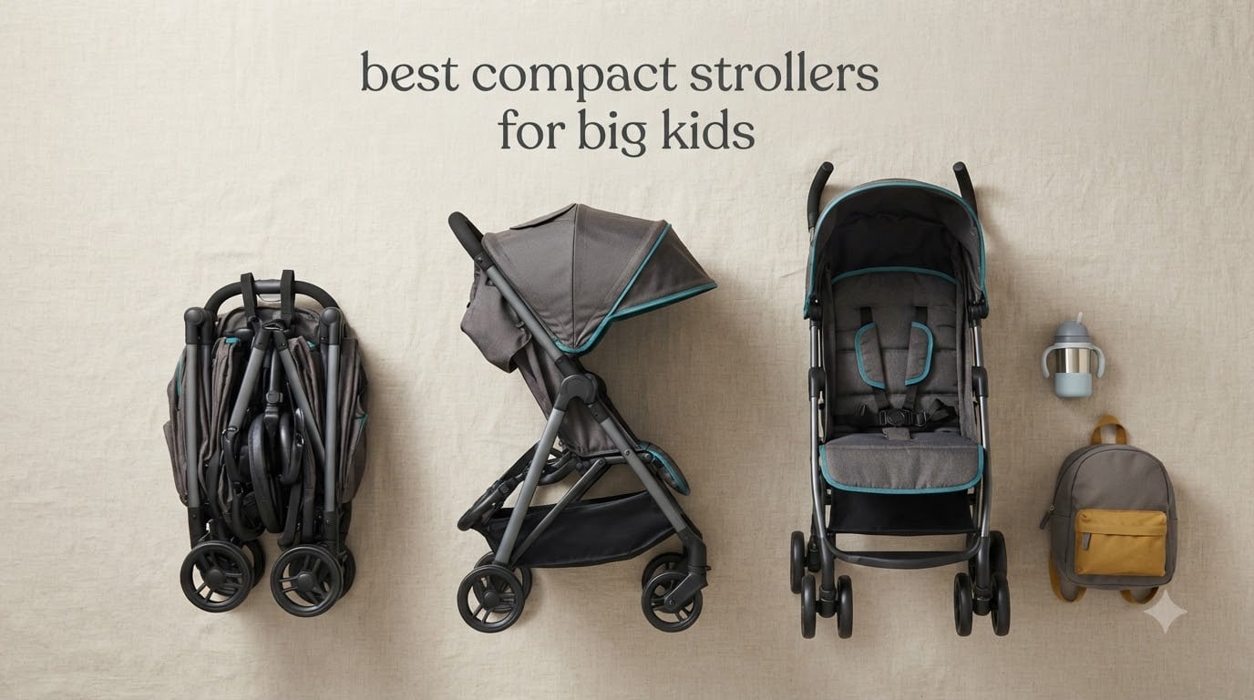 best compact strollers for big kids