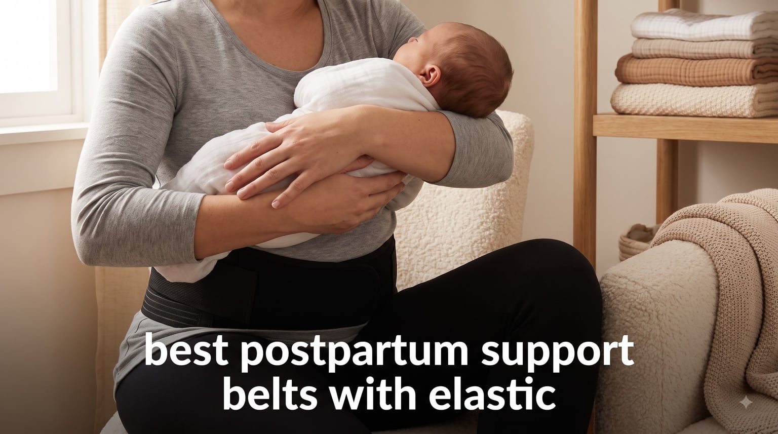 best postpartum support belts with elastic