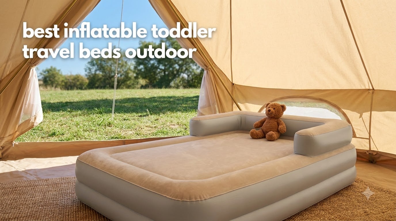 best inflatable toddler travel beds outdoor
